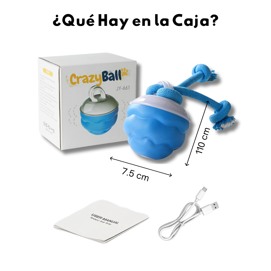 Pelota Malvada 360º Para Perros